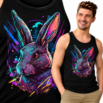 TANK TOP ZWIERZĘTA BAD RABIT 3